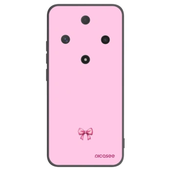 Picasee husă neagră din silicon pentru Honor Magic6 Lite 5G - Blush bow