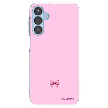 Picasee husă transparentă din silicon pentru Samsung Galaxy A15 A156B 5G - Blush bow