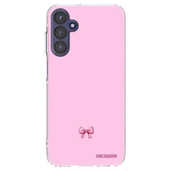 Picasee husă transparentă din silicon pentru Samsung Galaxy A15 A155F 4G - Blush bow