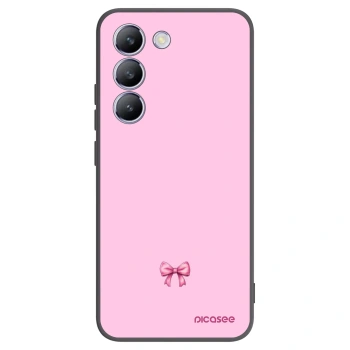 Picasee husă neagră din silicon pentru Vivo V40 SE 5G - Blush bow