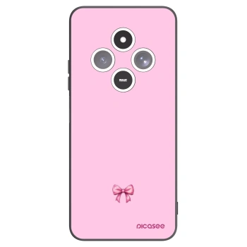 Picasee husă neagră din silicon pentru Xiaomi Redmi 14C - Blush bow