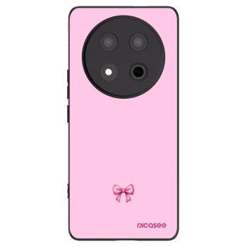 Picasee husă neagră din silicon pentru Honor Magic7 Lite 5G - Blush bow