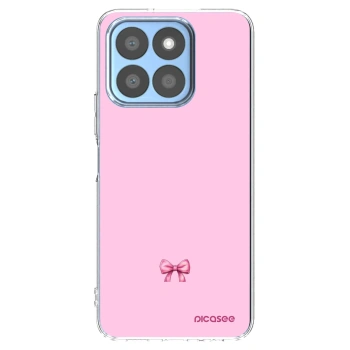 Picasee husă transparentă din silicon pentru Honor X8c - Blush bow