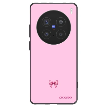 Picasee husă neagră din silicon pentru Vivo X200 Pro - Blush bow