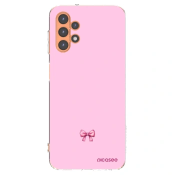Picasee husă transparentă din silicon pentru Samsung Galaxy A13 5G - Blush bow
