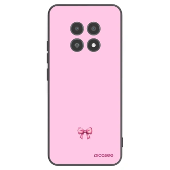 Picasee husă neagră din silicon pentru Realme 12X - Blush bow