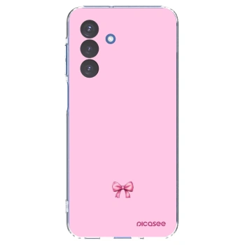Picasee husă transparentă din silicon pentru Samsung Galaxy A17 5G - Blush bow