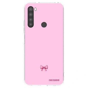 Picasee husă transparentă din silicon pentru Xiaomi Redmi Note 8 - Blush bow