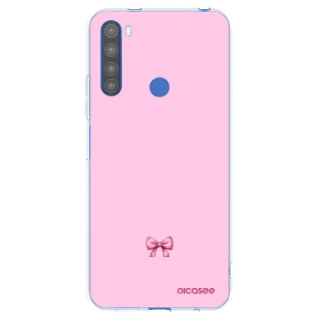 Picasee husă transparentă din silicon pentru Xiaomi Redmi Note 8T - Blush bow