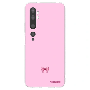 Picasee husă transparentă din silicon pentru Xiaomi Mi Note 10 (Pro) - Blush bow