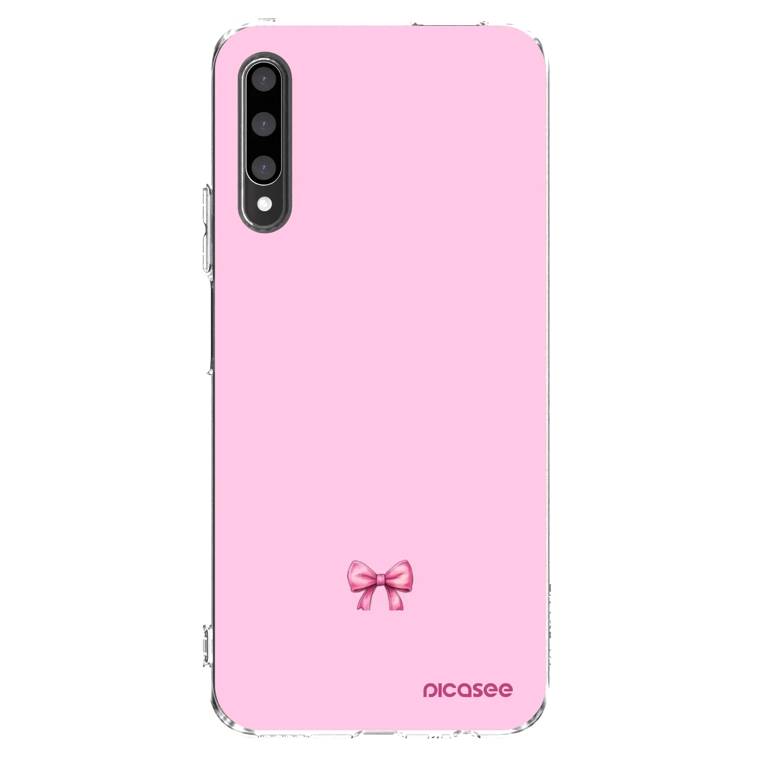Picasee husă transparentă din silicon pentru Honor 9X Pro - Blush bow