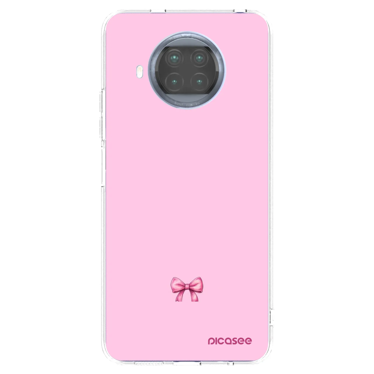 Picasee husă transparentă din silicon pentru Xiaomi Mi 10T Lite - Blush bow