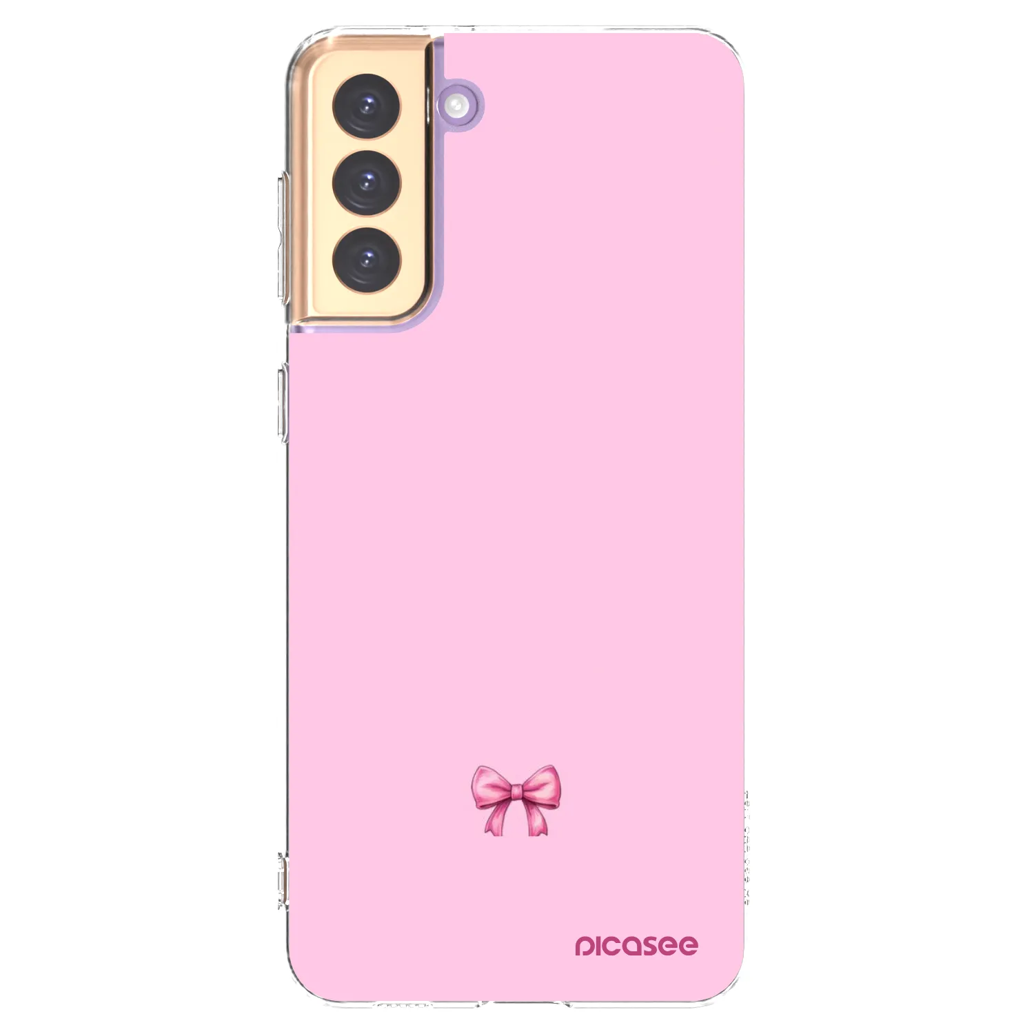 Picasee husă transparentă din silicon pentru Samsung Galaxy S21+ 5G G996F - Blush bow
