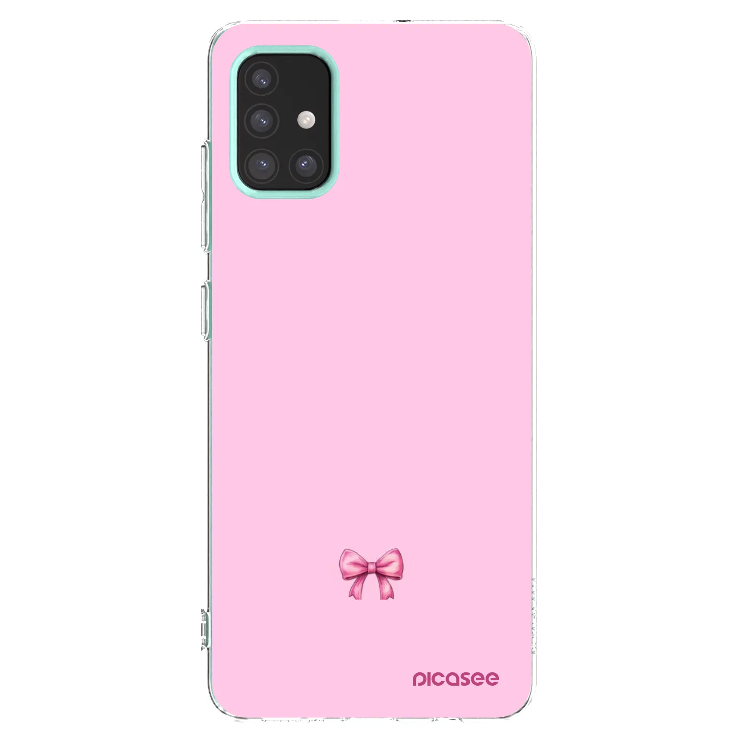 Picasee husă transparentă din silicon pentru Samsung Galaxy M31s - Blush bow