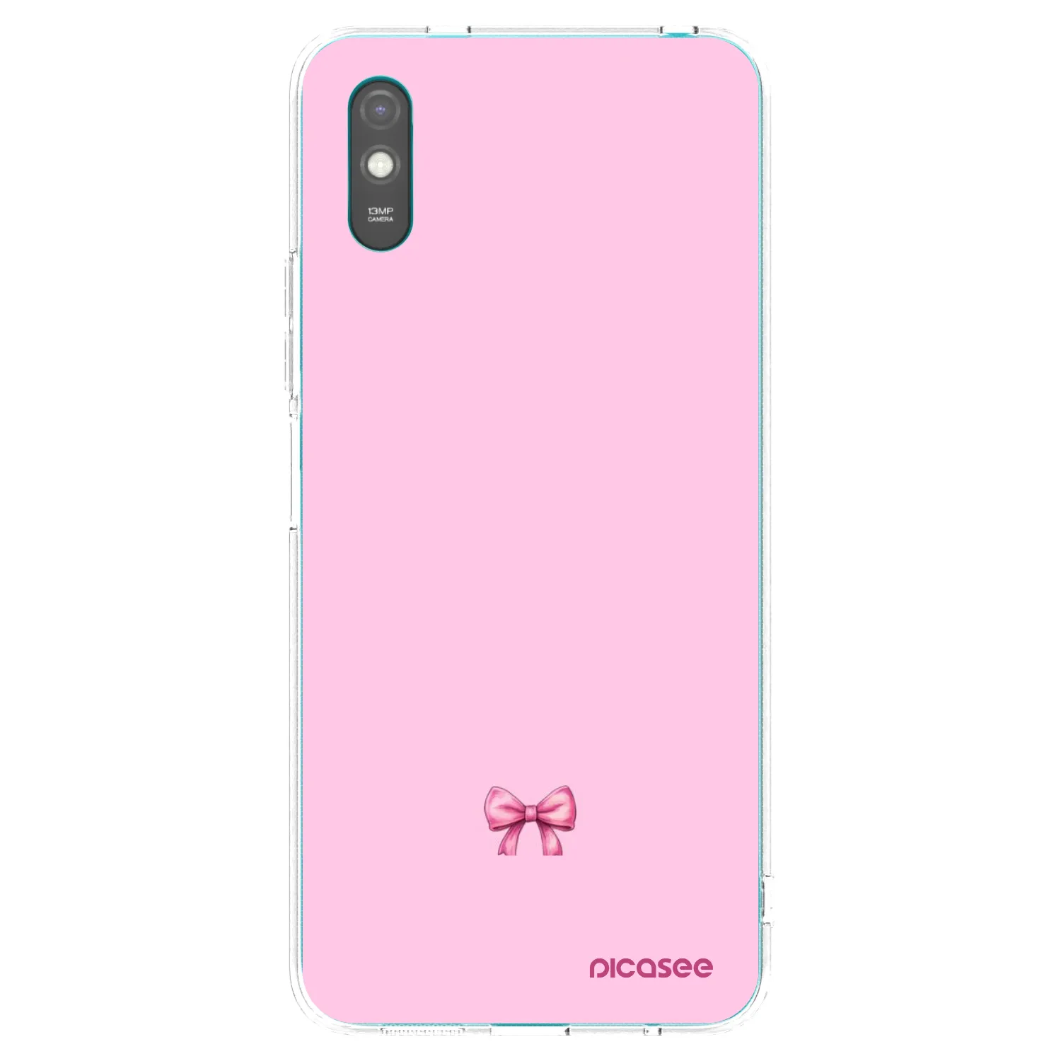 Picasee husă transparentă din silicon pentru Xiaomi Redmi 9AT - Blush bow