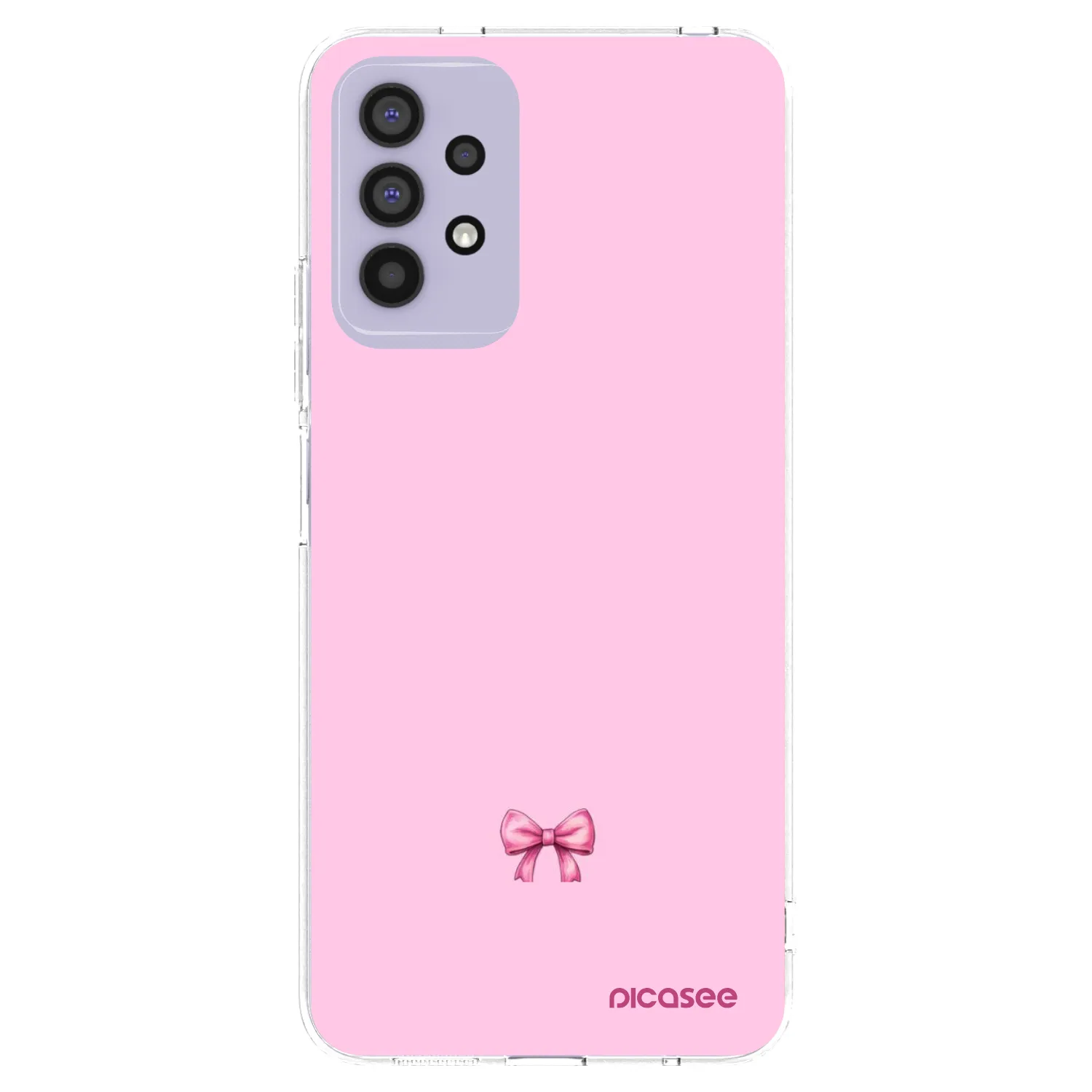 Picasee husă transparentă din silicon pentru Samsung Galaxy A32 4G SM-A325F - Blush bow