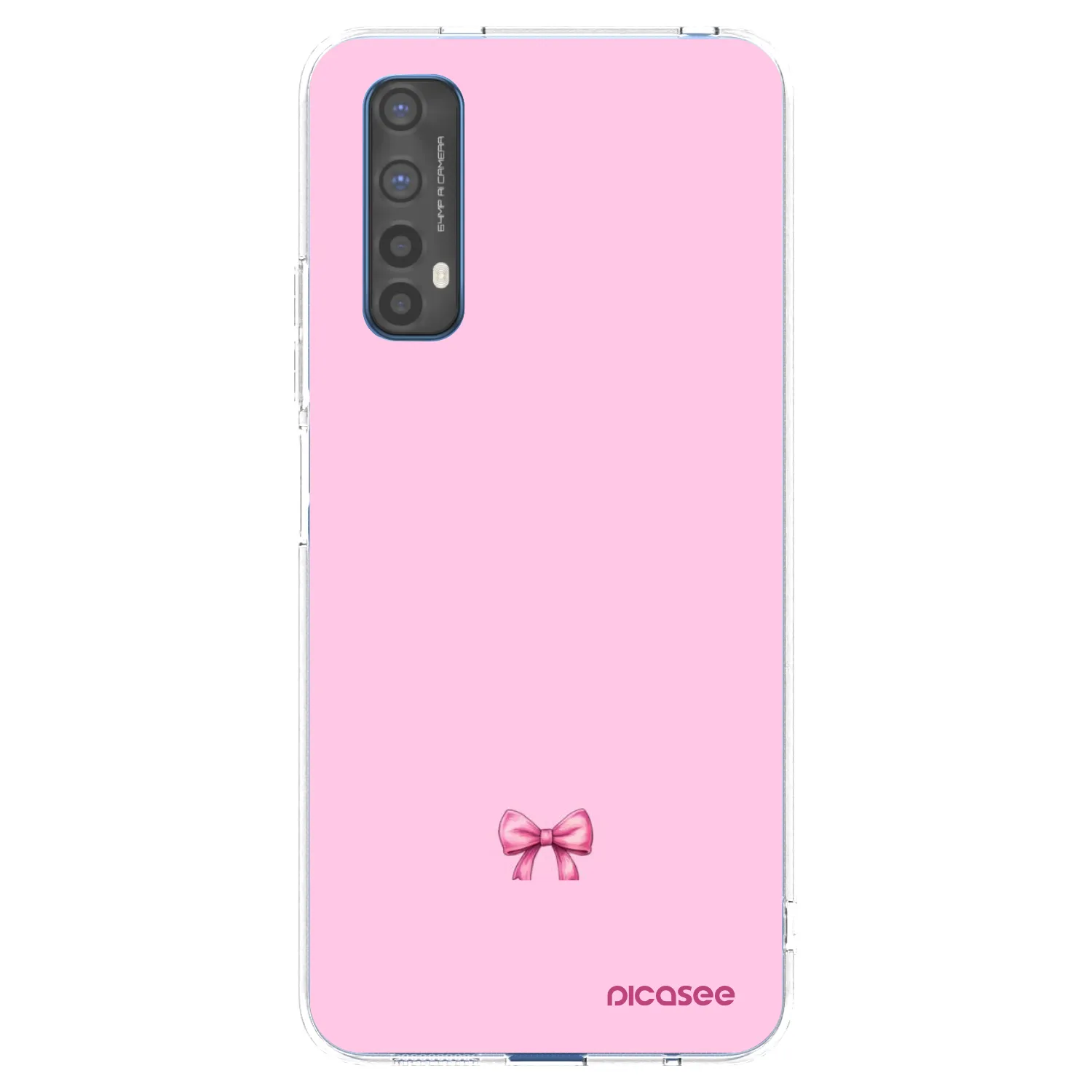 Picasee husă transparentă din silicon pentru Realme 7 - Blush bow