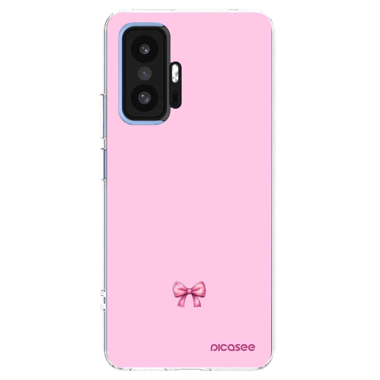 Picasee husă transparentă din silicon pentru Xiaomi 11T - Blush bow