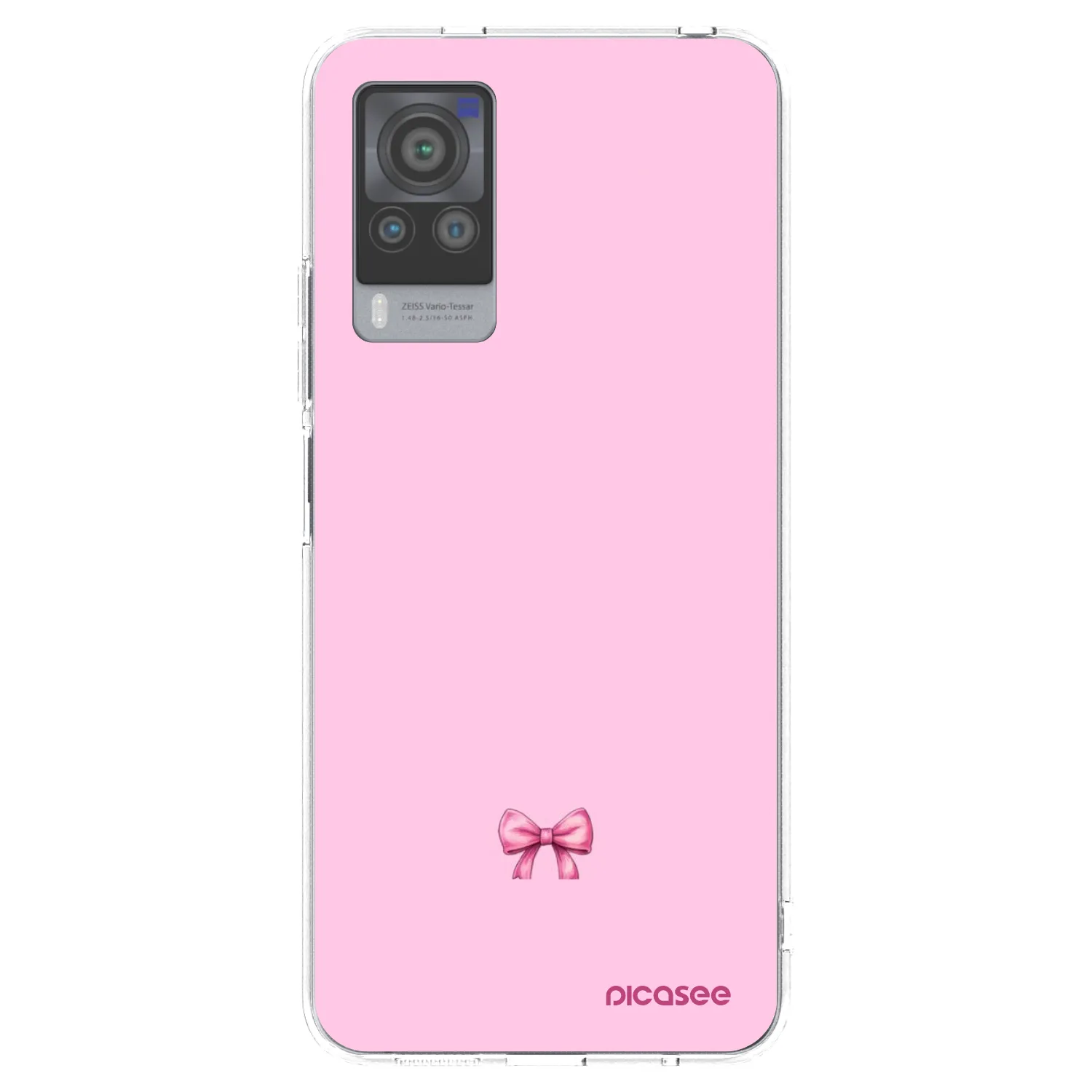 Picasee husă transparentă din silicon pentru Vivo X60 Pro 5G - Blush bow