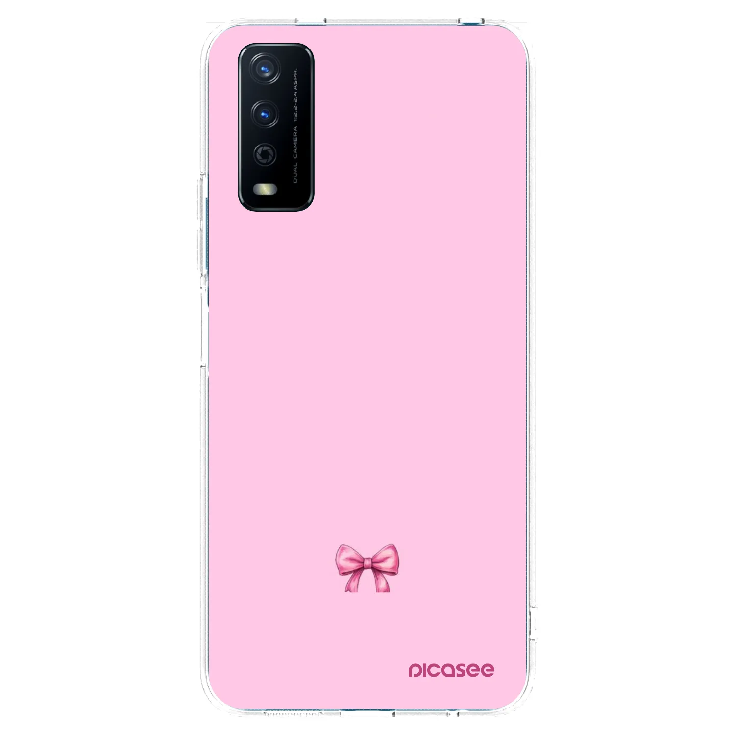 Picasee husă transparentă din silicon pentru Vivo Y11s - Blush bow