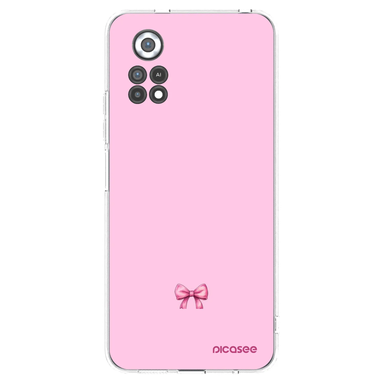 Picasee husă transparentă din silicon pentru Xiaomi Poco X4 Pro 5G - Blush bow