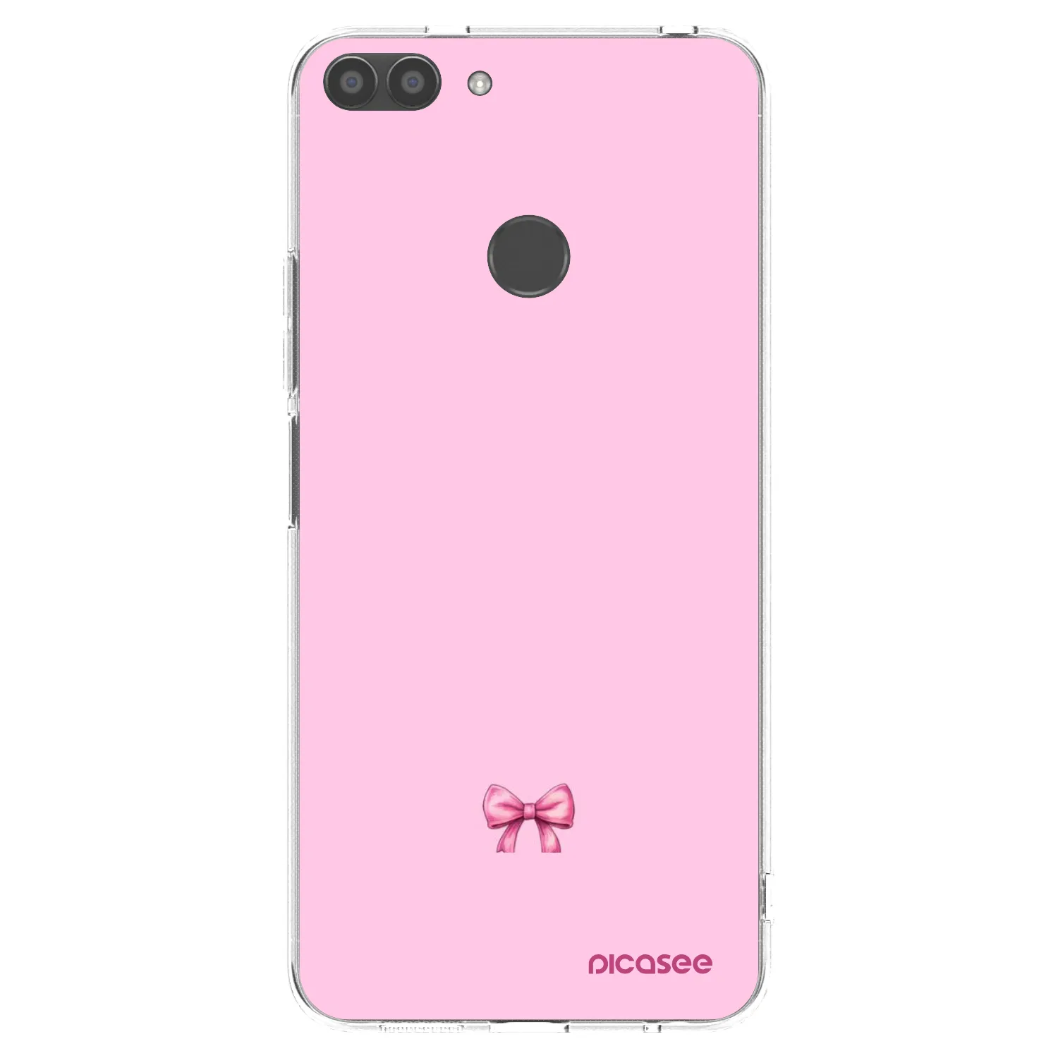 Picasee husă transparentă din silicon pentru Huawei P Smart - Blush bow