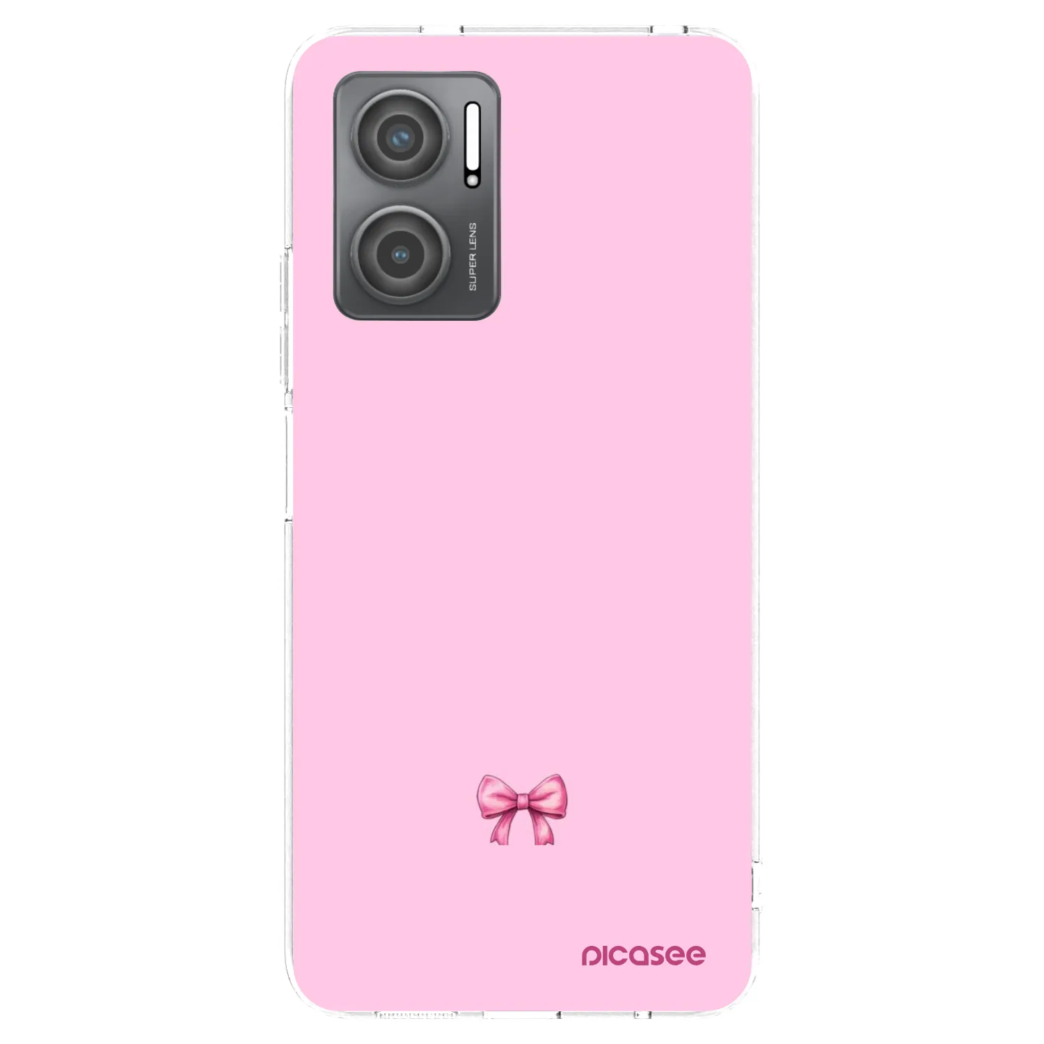 Picasee husă transparentă din silicon pentru Xiaomi Redmi 10 5G - Blush bow