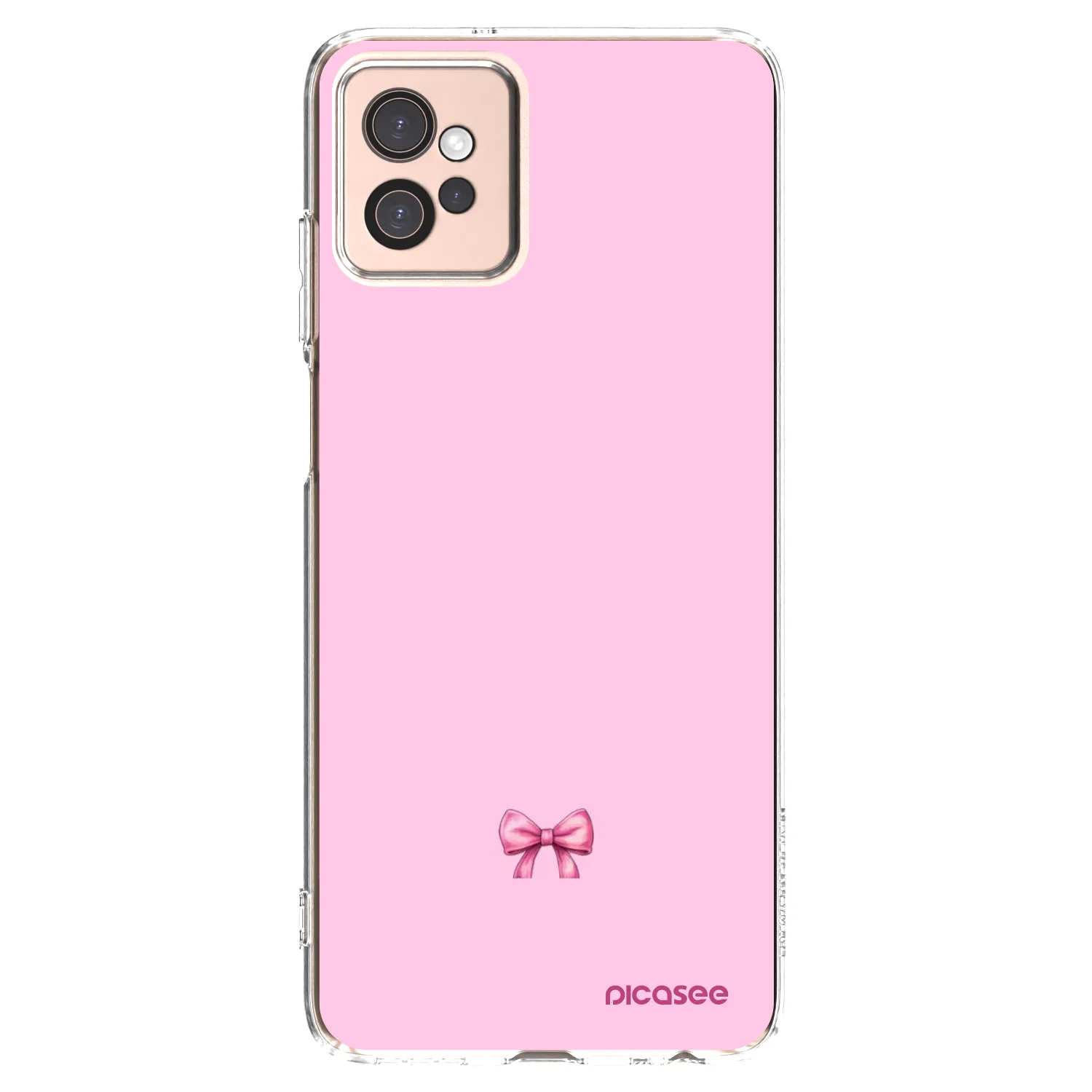 Picasee husă transparentă din silicon pentru Motorola Moto G32 - Blush bow