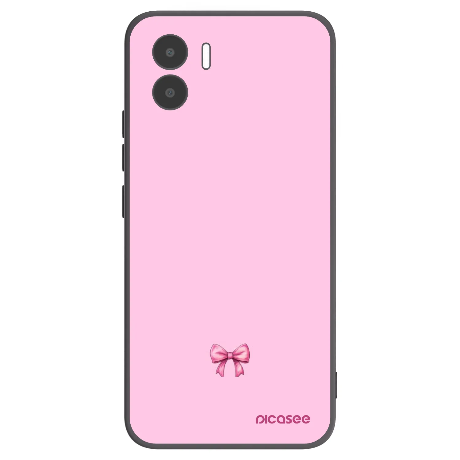 Picasee husă neagră din silicon pentru Xiaomi Redmi A1 - Blush bow