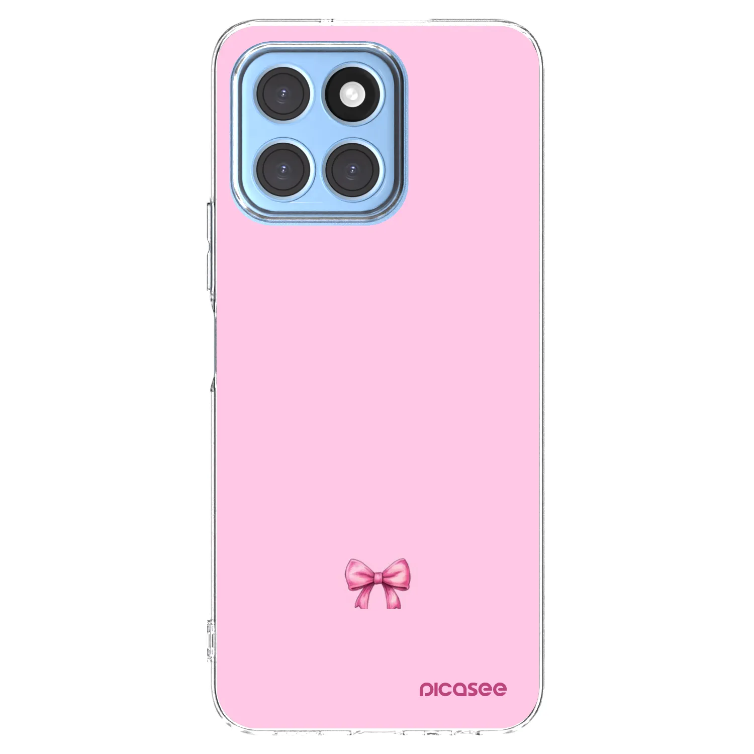Picasee husă transparentă din silicon pentru Honor X6 - Blush bow