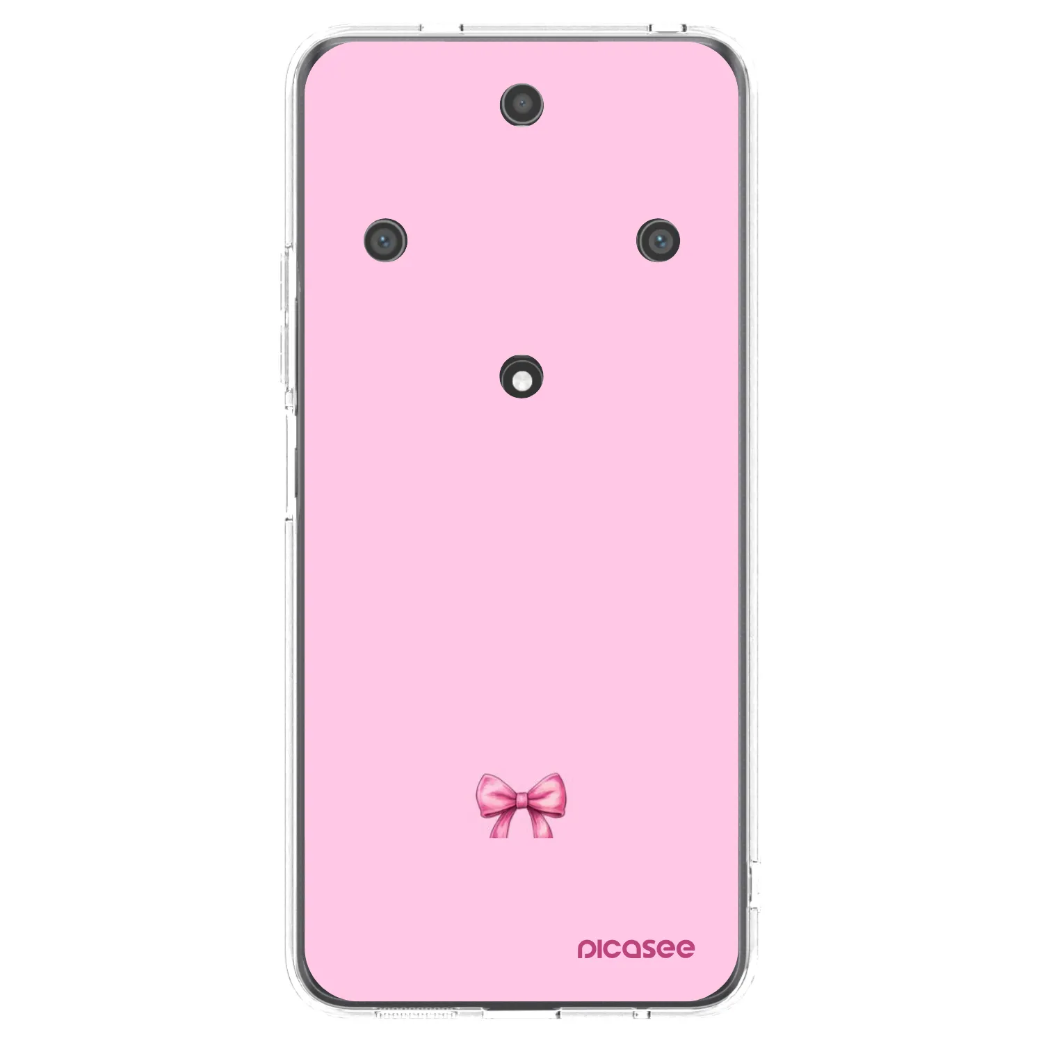 Picasee husă transparentă din silicon pentru Honor Magic5 Lite 5G - Blush bow