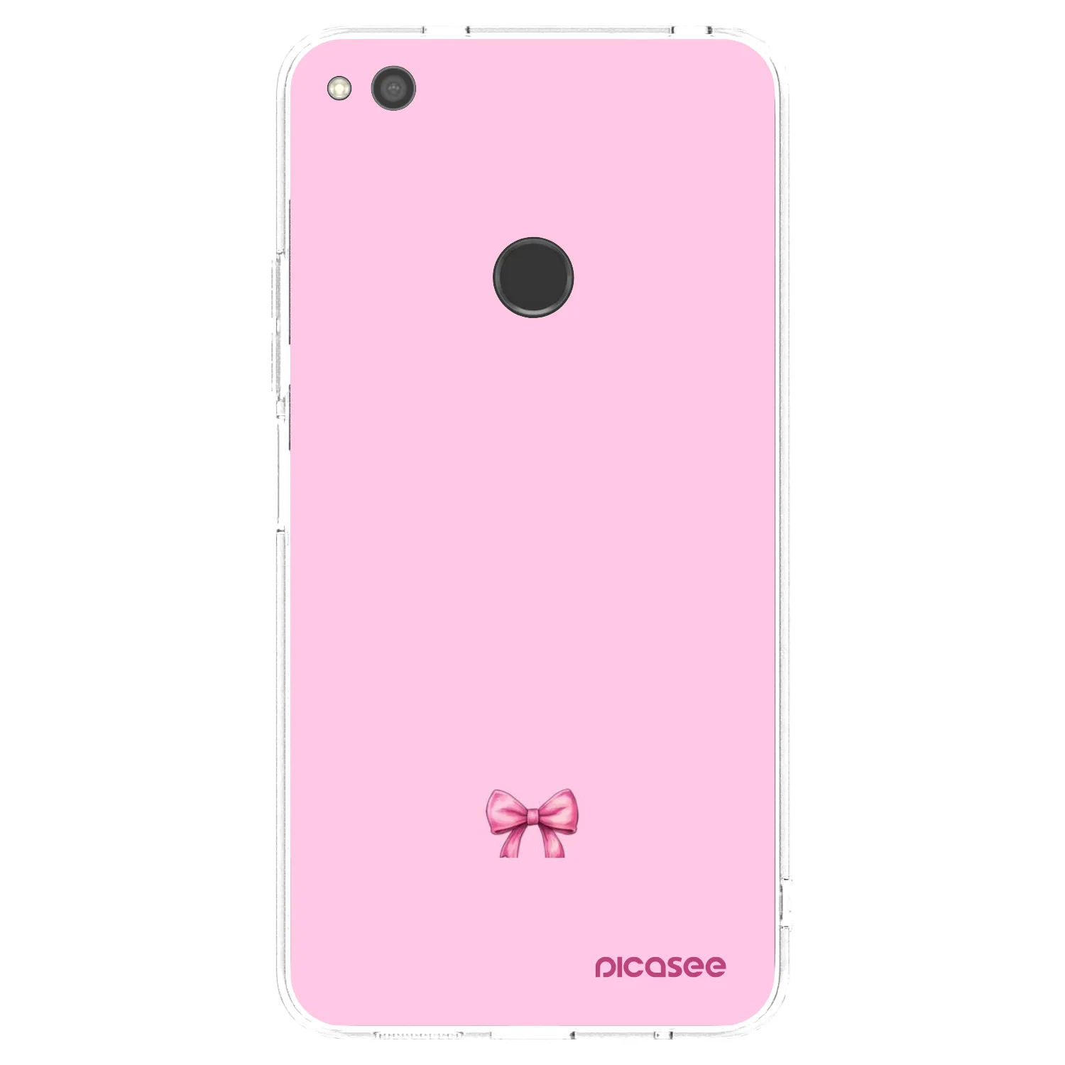 Picasee husă transparentă din silicon pentru Huawei P9 Lite 2017 - Blush bow