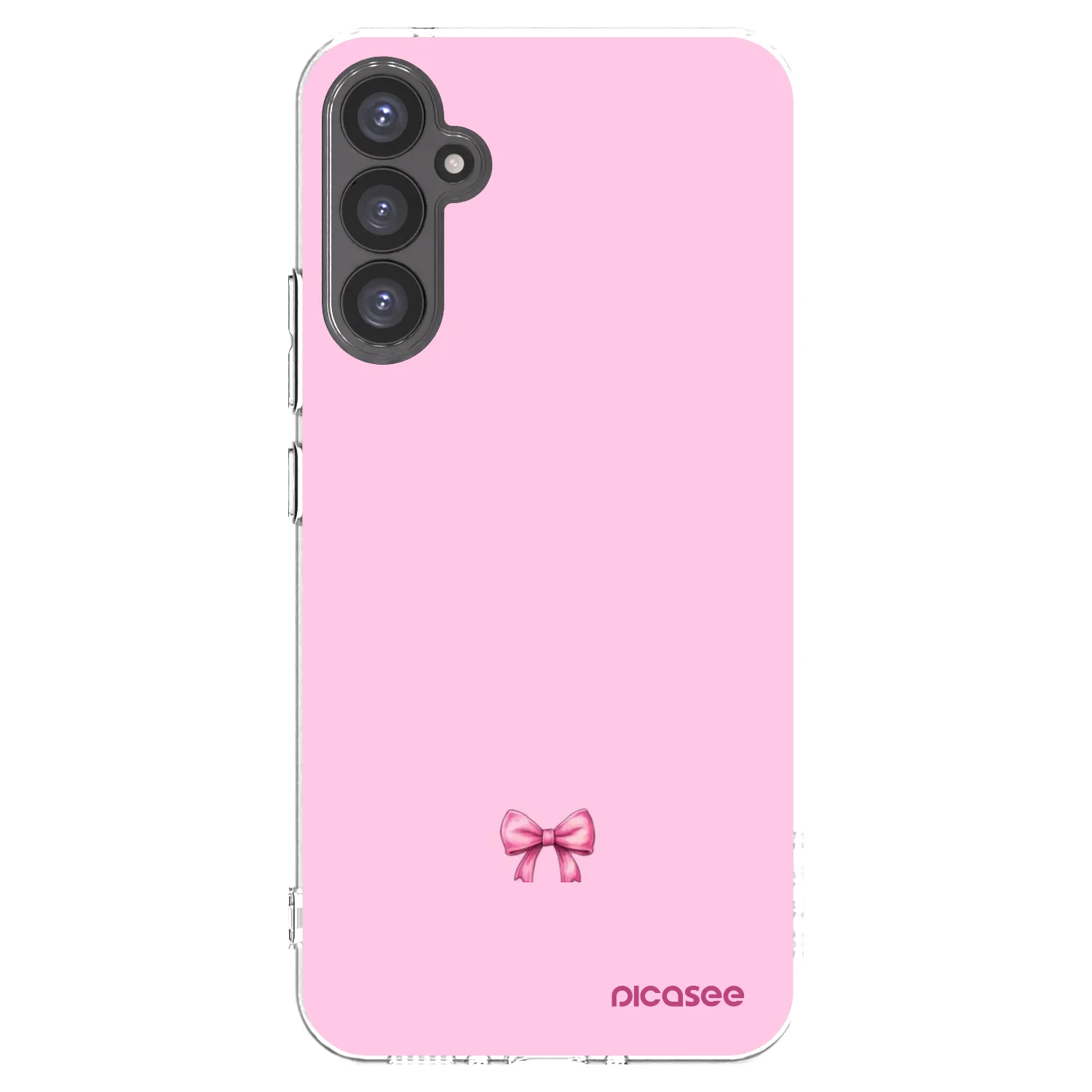 Picasee husă transparentă din silicon pentru Samsung Galaxy A34 5G A346B - Blush bow