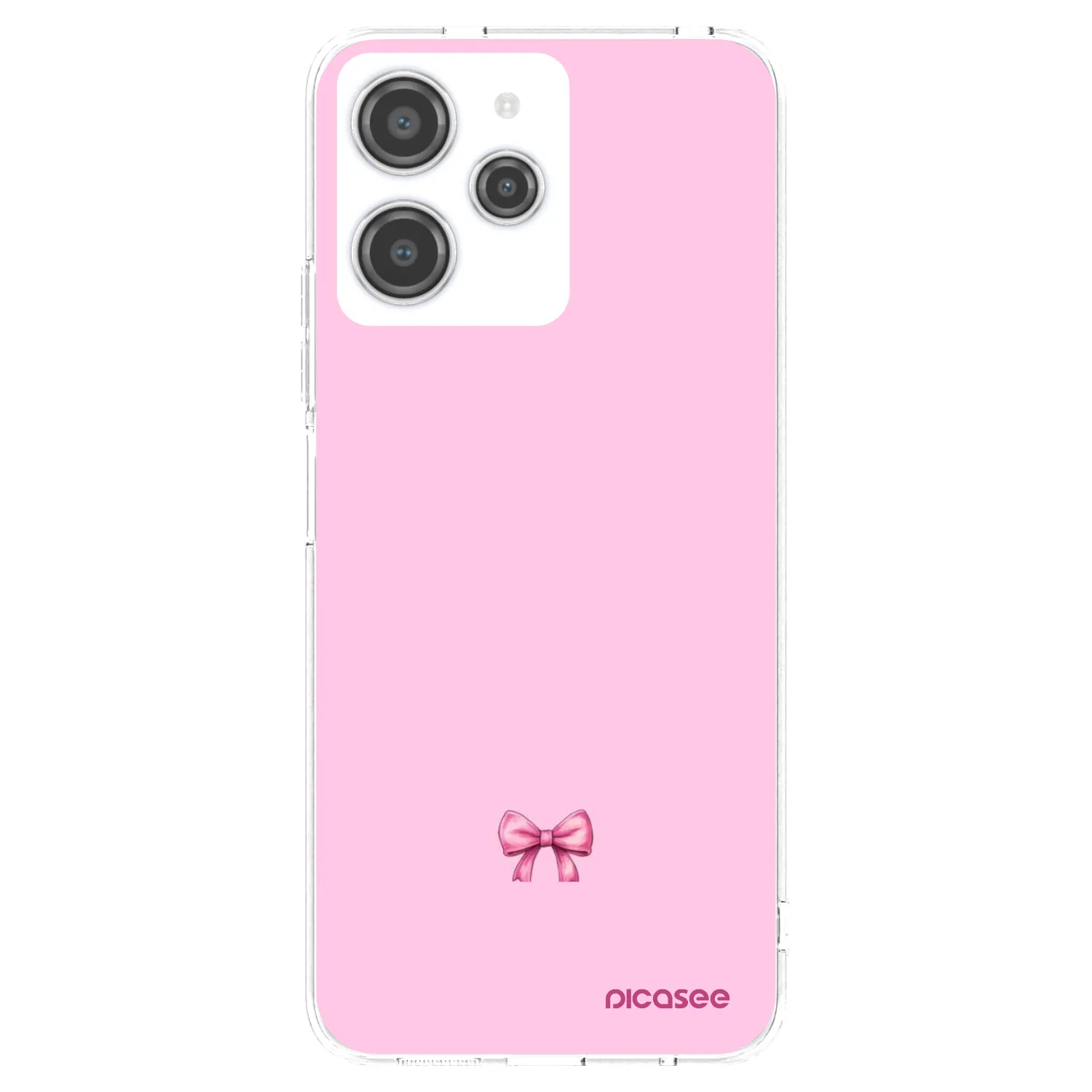 Picasee husă transparentă din silicon pentru Xiaomi Redmi 12 4G - Blush bow
