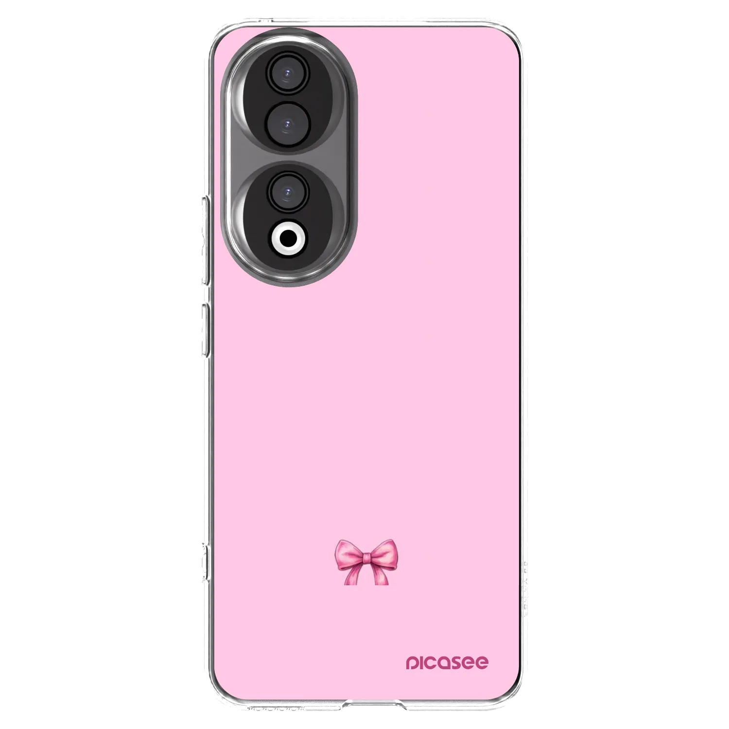 Picasee husă transparentă din silicon pentru Honor 90 5G - Blush bow