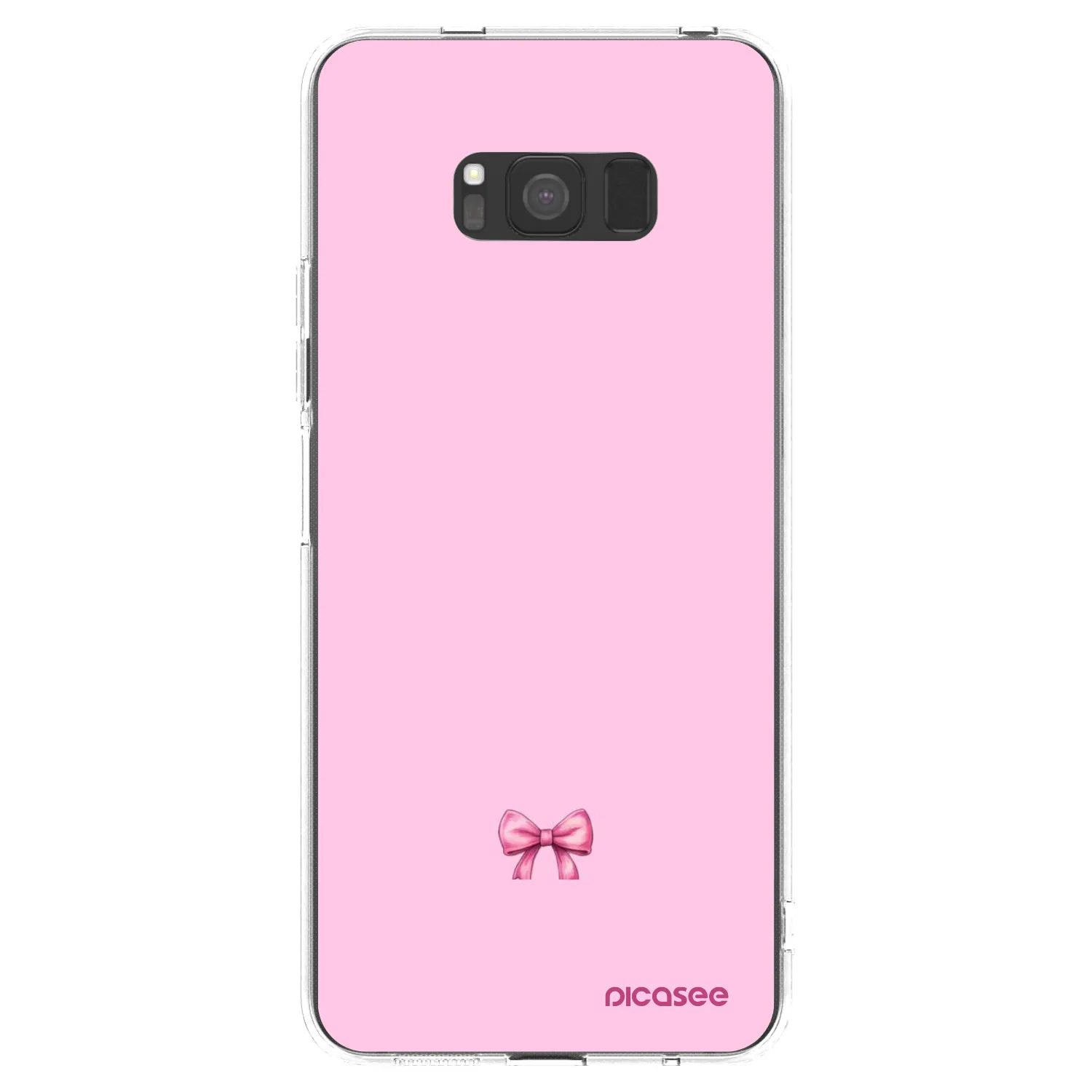 Picasee husă transparentă din silicon pentru Samsung Galaxy S8 G950F - Blush bow