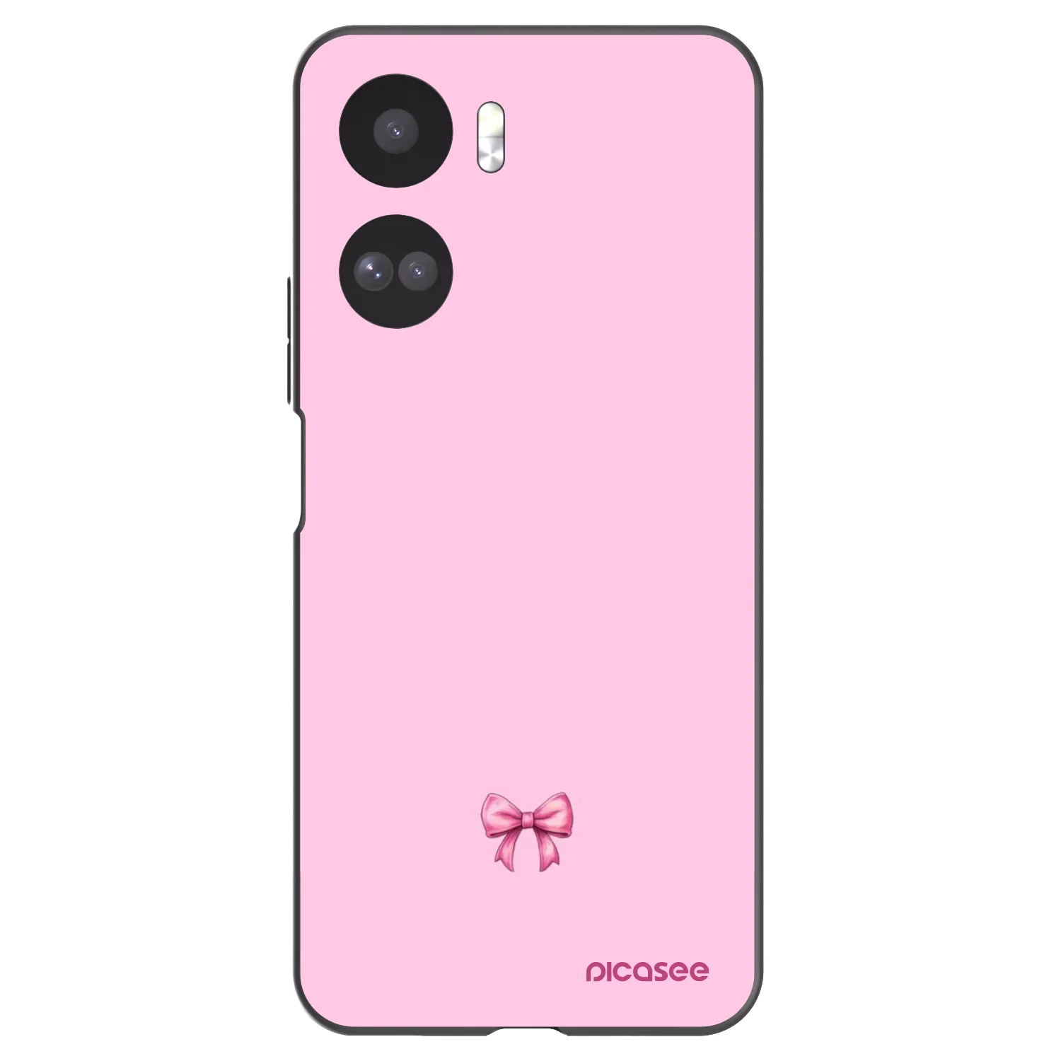 Picasee husă neagră din silicon pentru Honor 90 Lite 5G - Blush bow