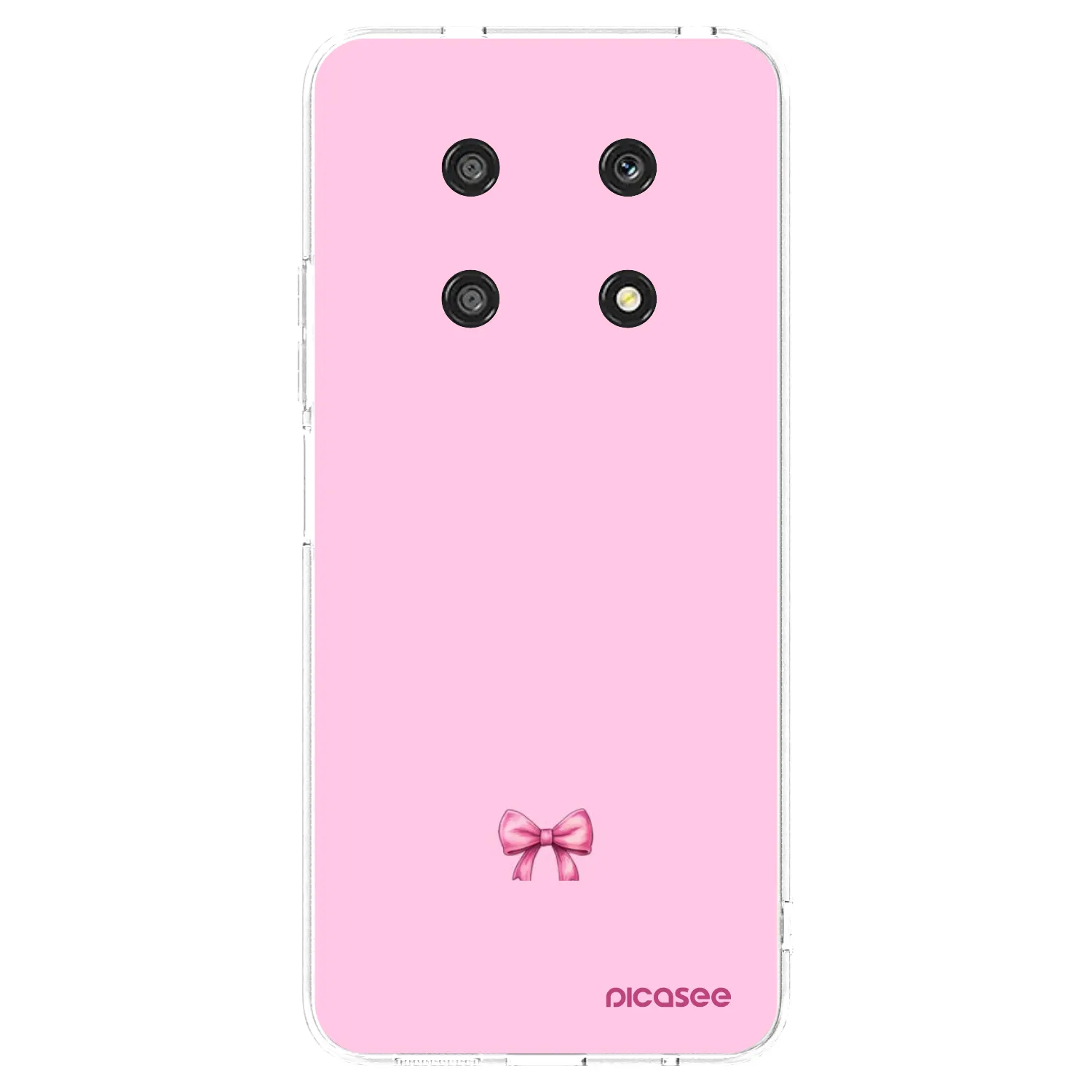 Picasee husă transparentă din silicon pentru Honor Magic4 Lite 5G - Blush bow