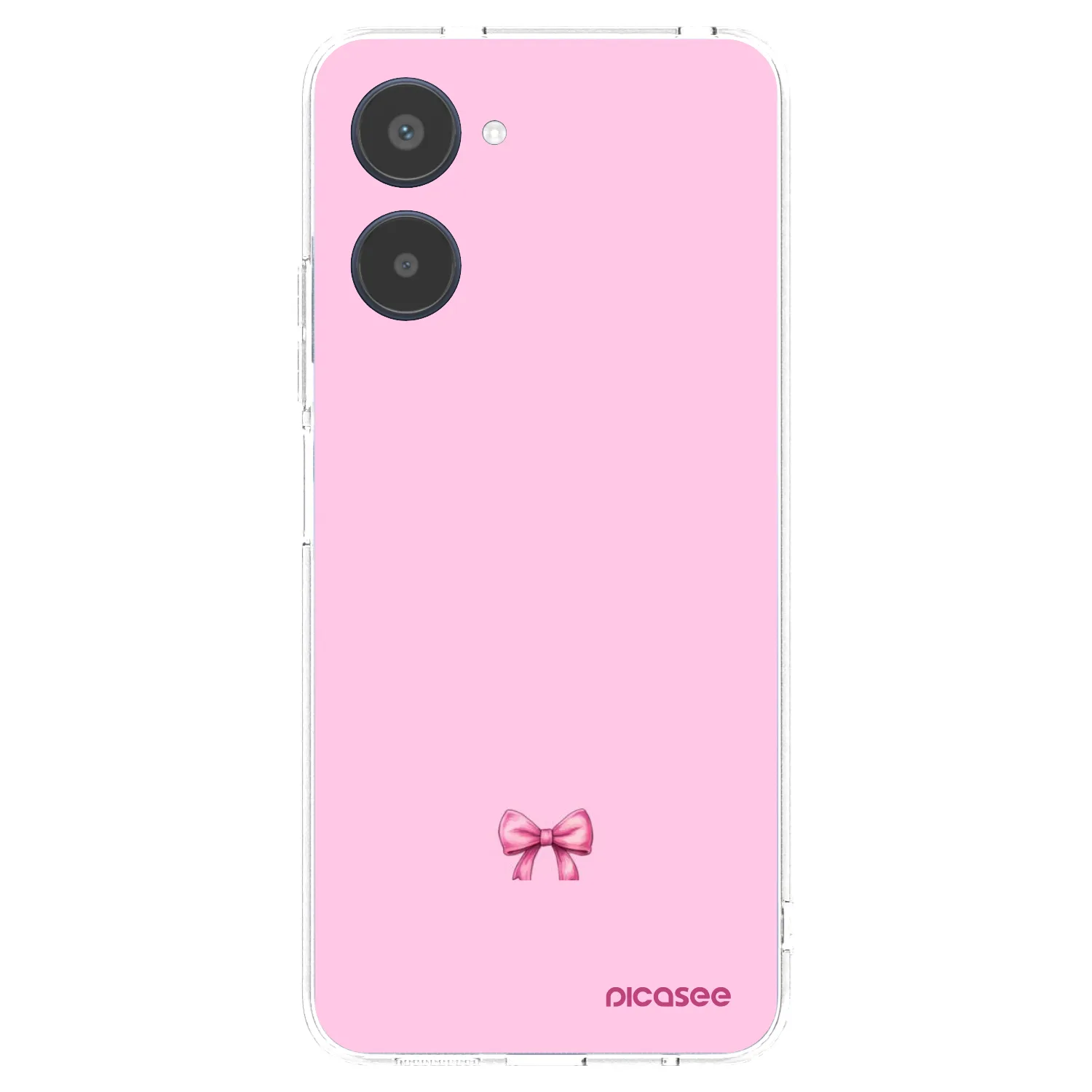Picasee husă transparentă din silicon pentru Realme 10 4G - Blush bow