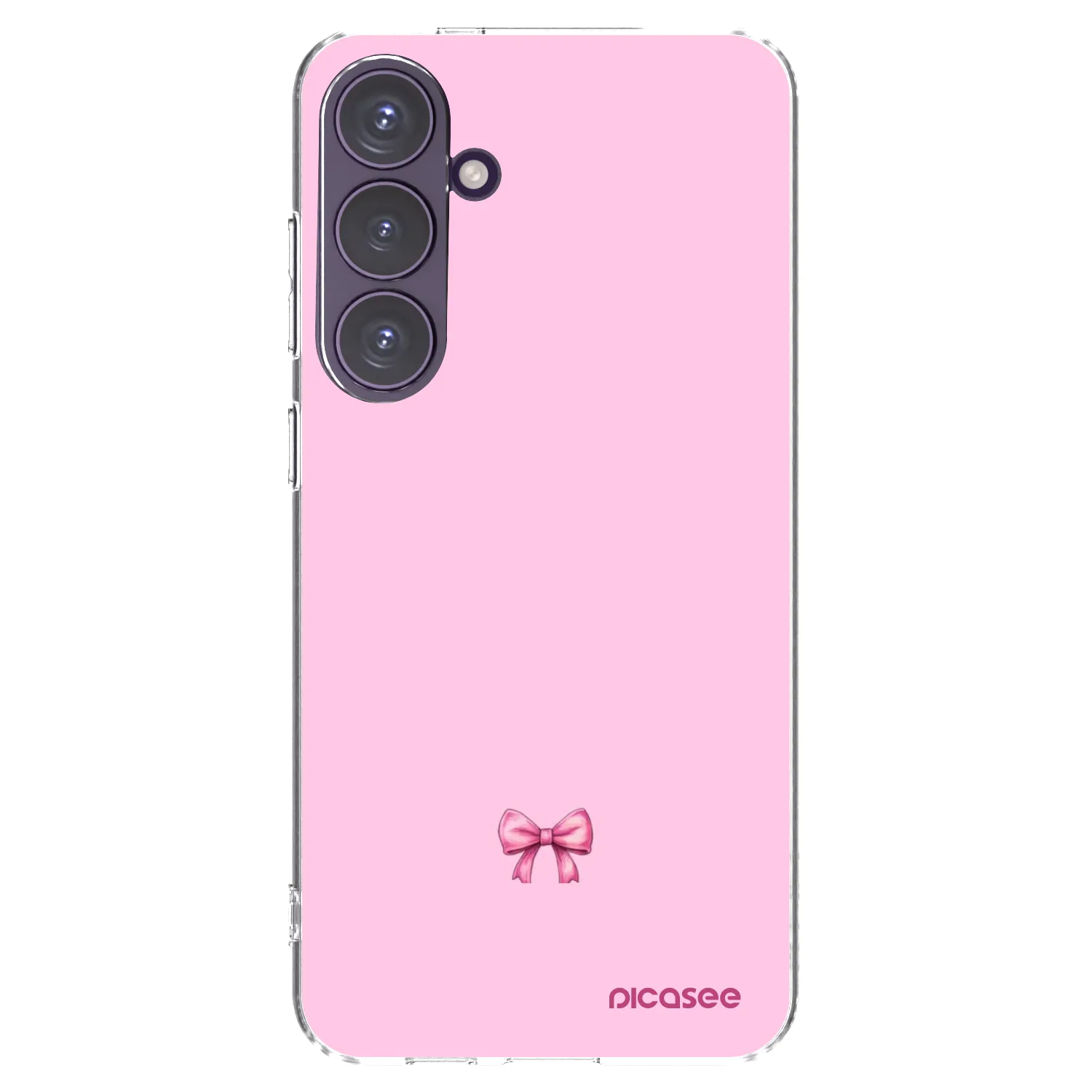Picasee husă transparentă din silicon pentru Samsung Galaxy S24+ S926B 5G - Blush bow