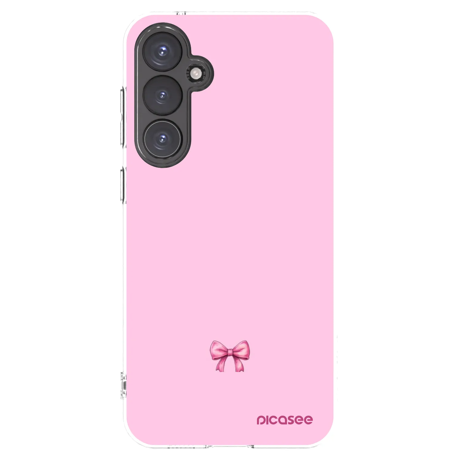 Picasee husă transparentă din silicon pentru Samsung Galaxy S23 FE S711B - Blush bow