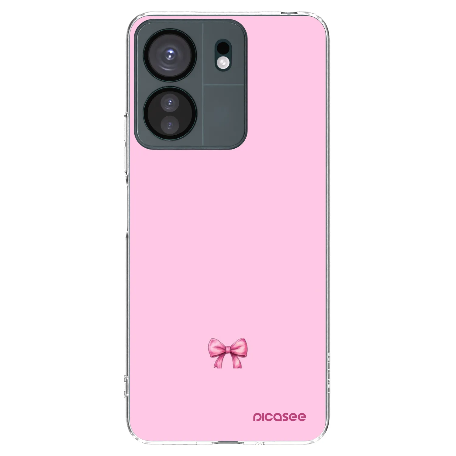 Picasee husă transparentă din silicon pentru Xiaomi Redmi 13C 4G - Blush bow