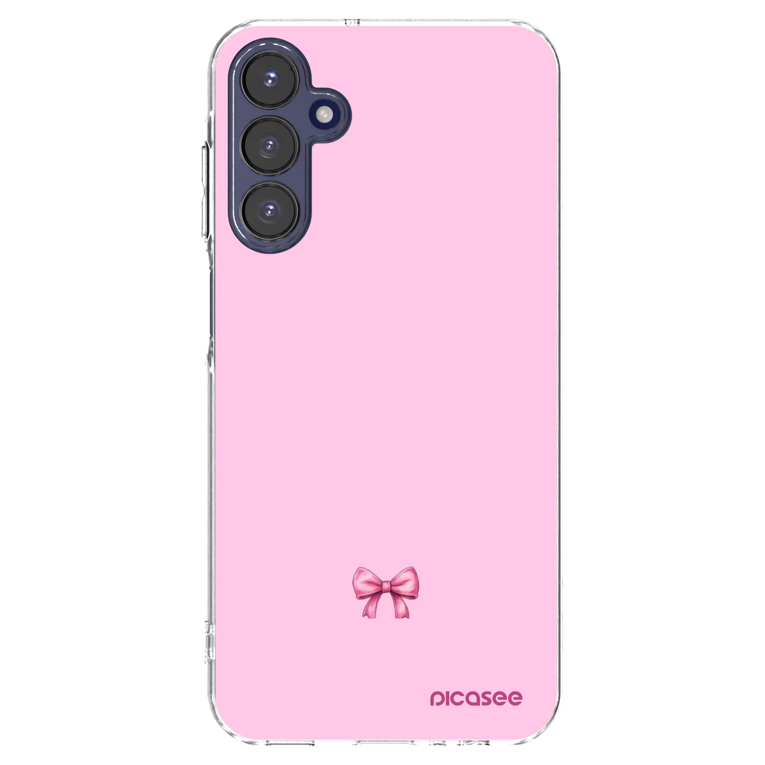 Picasee husă transparentă din silicon pentru Samsung Galaxy A15 A155F 4G - Blush bow