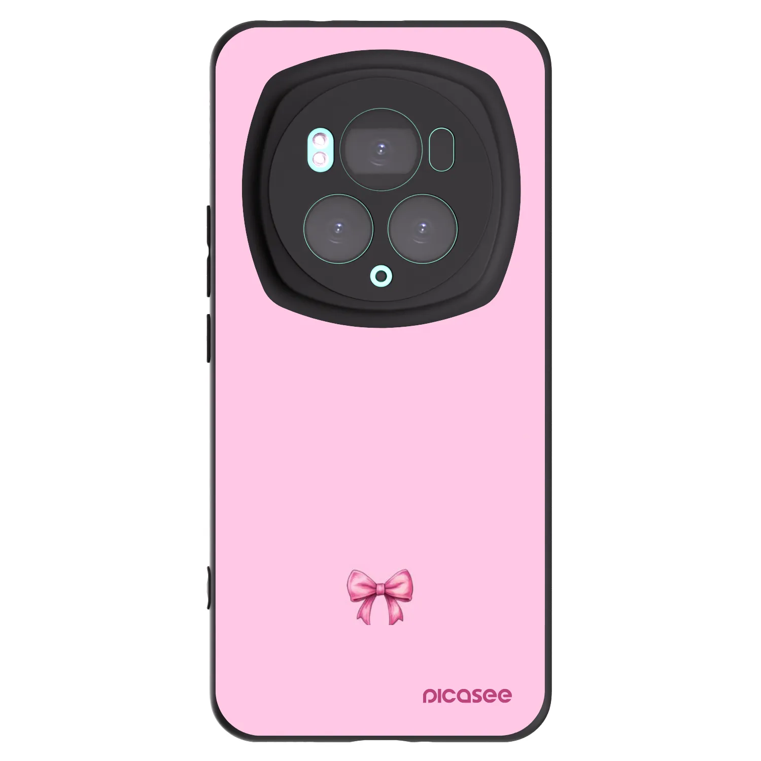 Picasee husă neagră din silicon pentru Honor Magic6 Pro - Blush bow