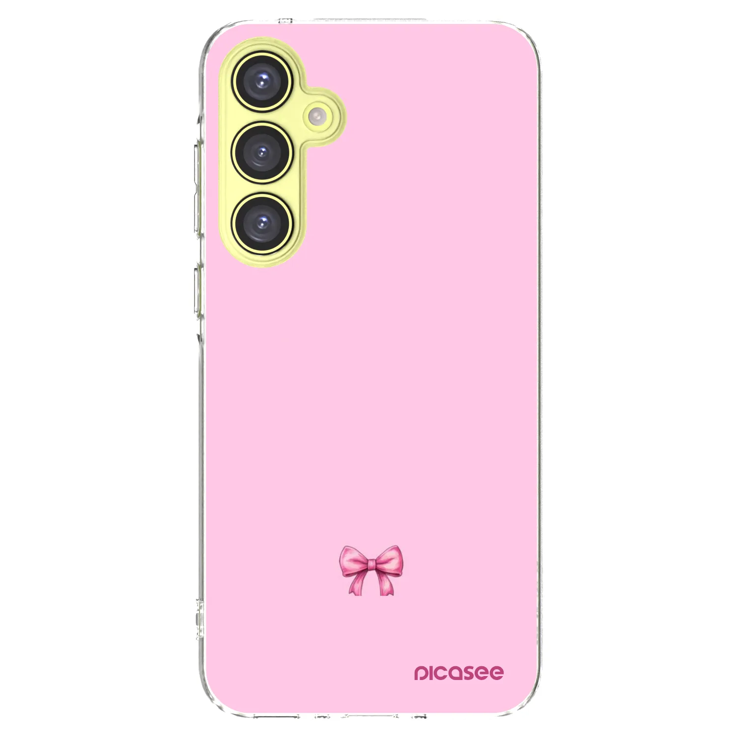 Picasee husă transparentă din silicon pentru Samsung Galaxy A35 5G A356B - Blush bow