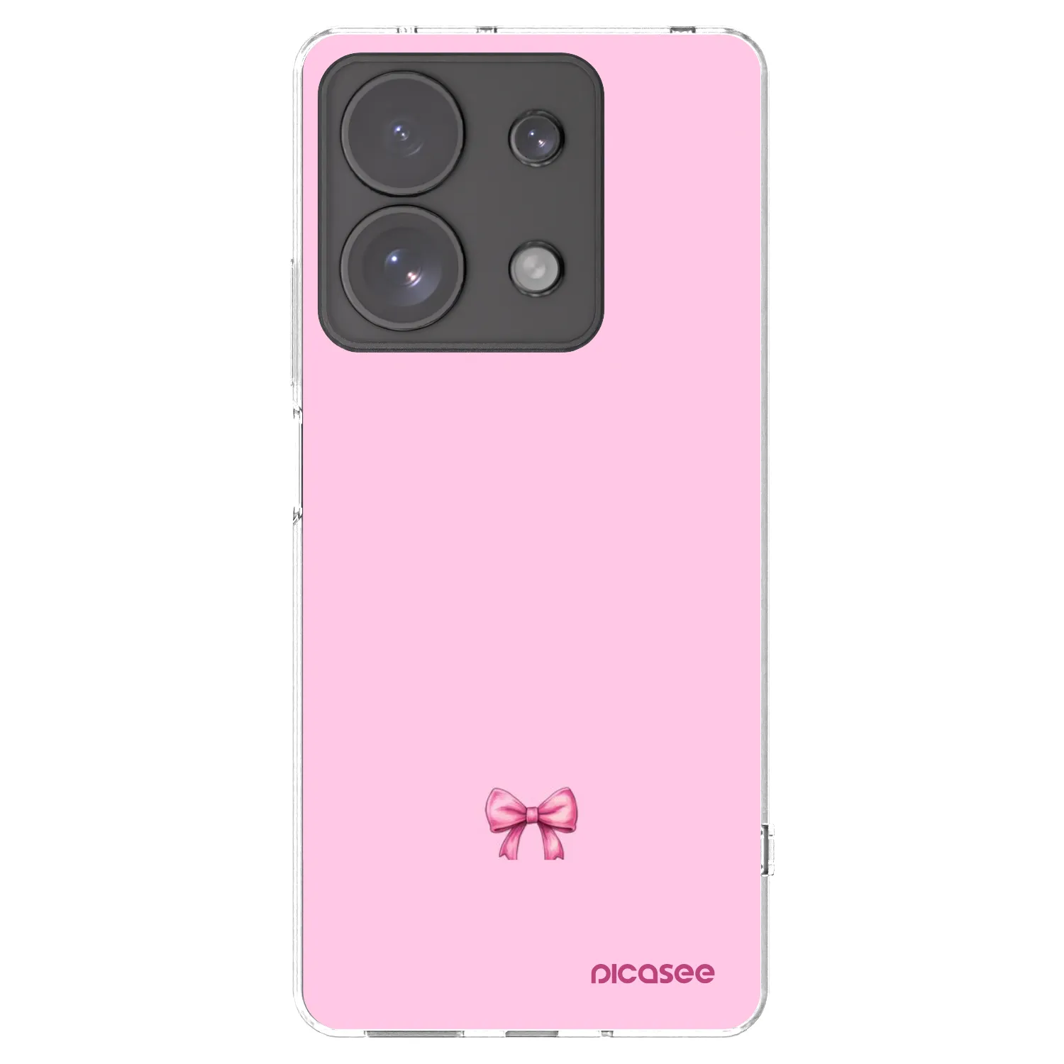 Picasee husă transparentă din silicon pentru Xiaomi Redmi Note 13 Pro 4G - Blush bow