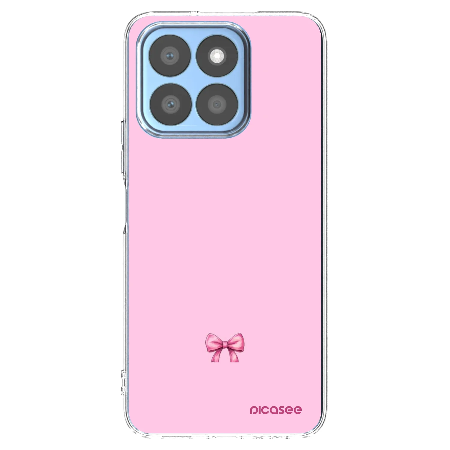 Picasee husă transparentă din silicon pentru Honor X8b - Blush bow
