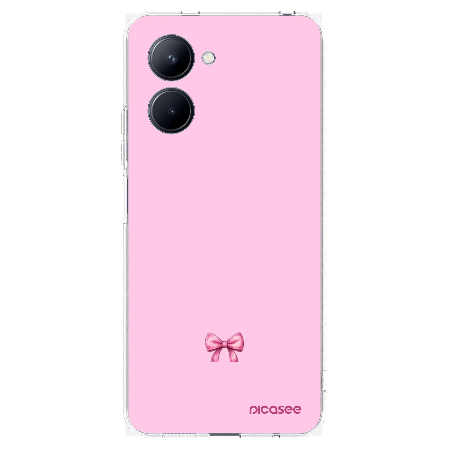 Picasee husă transparentă din silicon pentru Realme C33 (2023) - Blush bow
