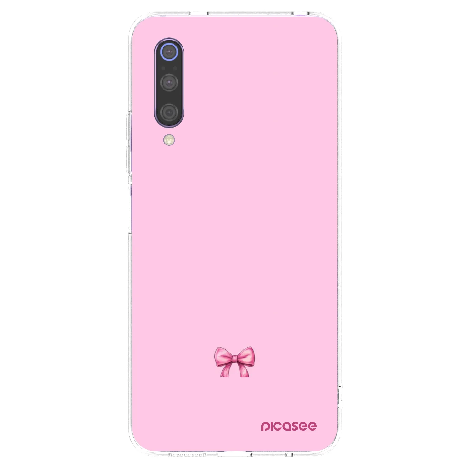 Picasee husă transparentă din silicon pentru Xiaomi Mi 9 - Blush bow