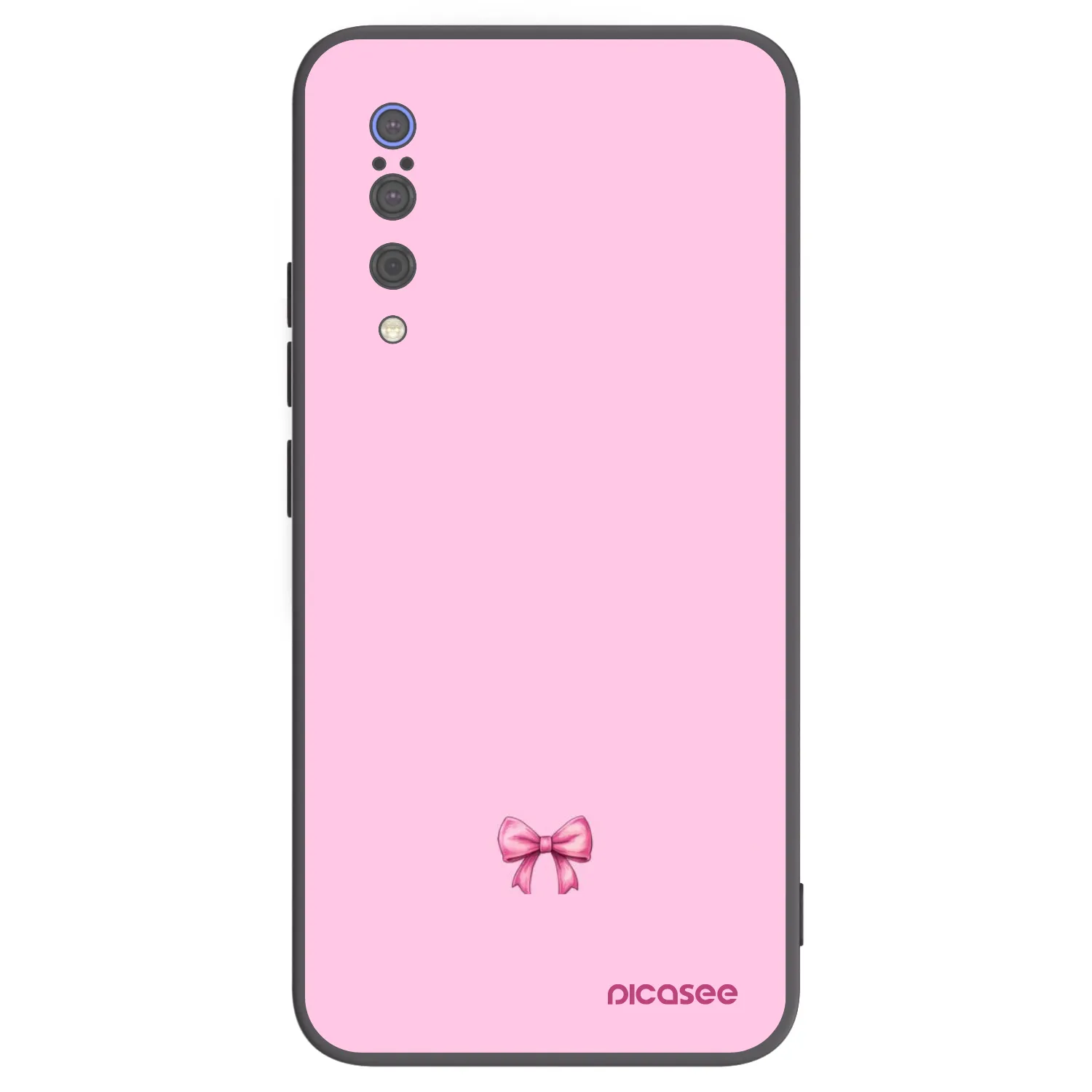 Picasee husă neagră din silicon pentru Xiaomi Mi 9 - Blush bow
